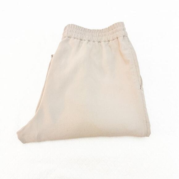 Wilfred Free Beige Jogger Drawstring Casual Pants Size L - Picture 1 of 8